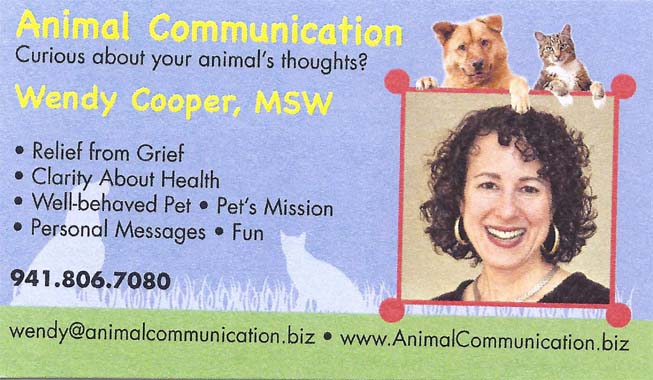 Animal Communication by Wendy